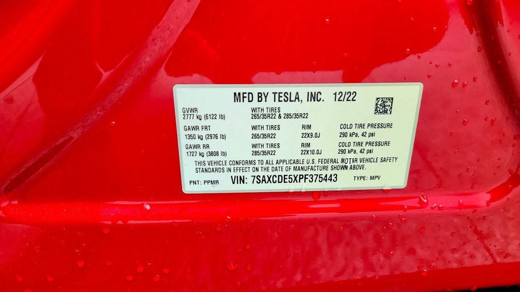 Used 2023 Tesla Model X AWD/4WD image 30