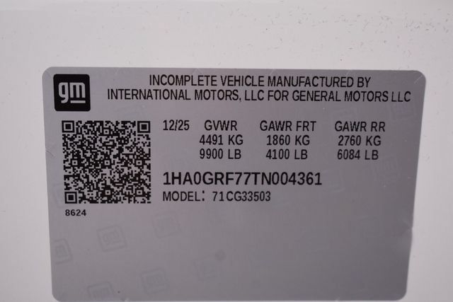 New 2026 Chevrolet Express 3500 w/ Power Convenience Package RWD image 28