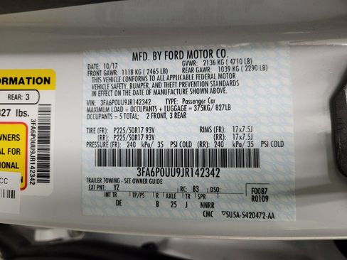 Used 2018 Ford Fusion S image 33