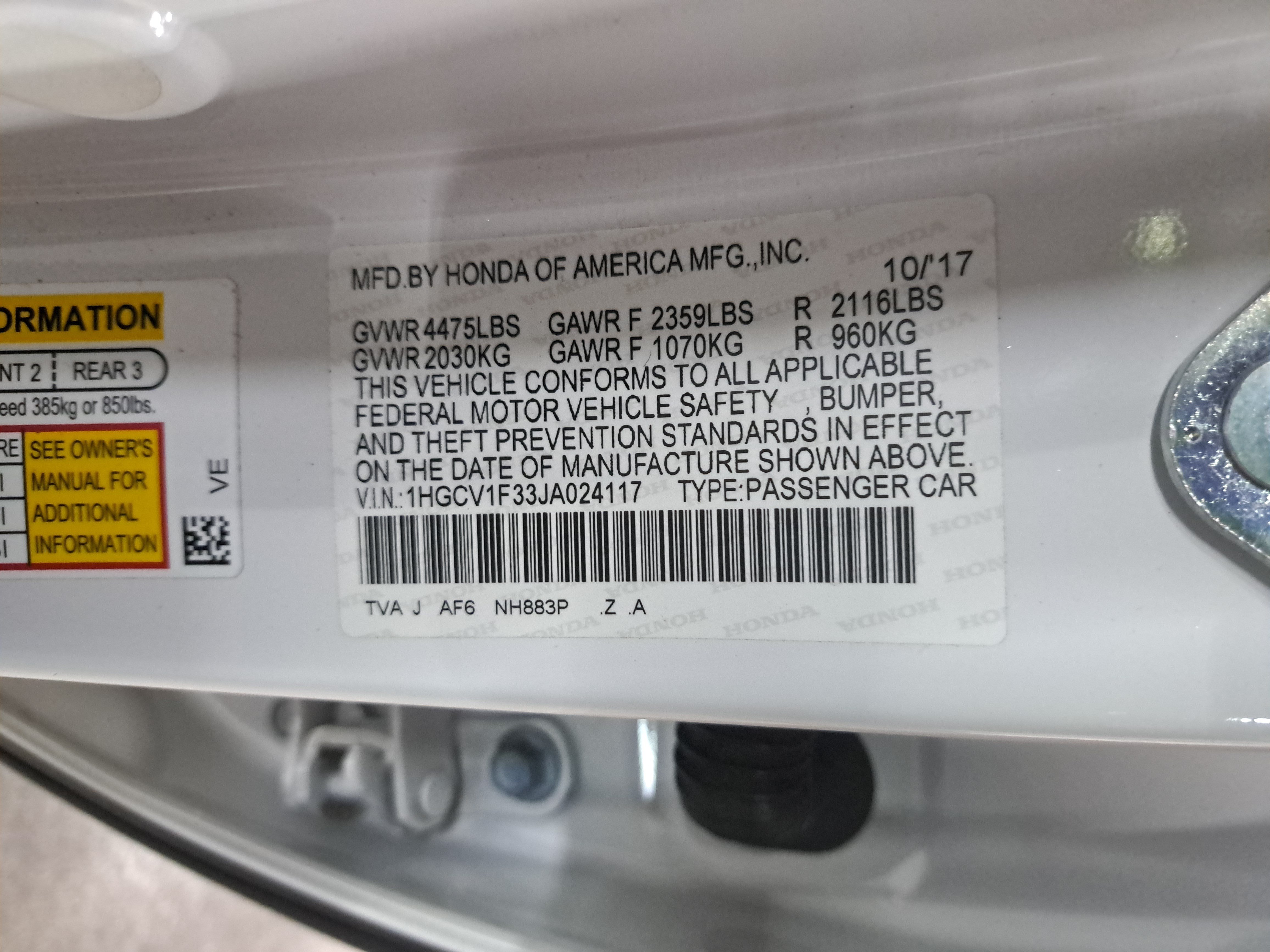 Used 2018 Honda Accord Sport image 34