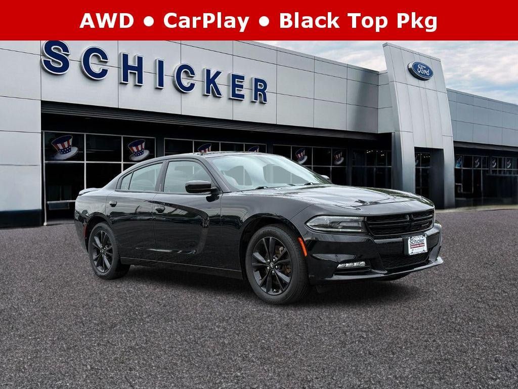 Used 2021 Dodge Charger SXT w/ Blacktop Package AWD/4WD image 1