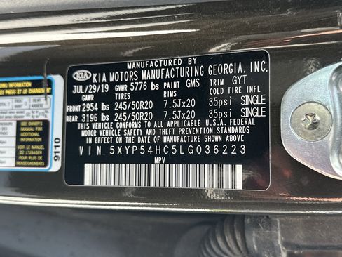 Used 2020 Kia Telluride SX FWD image 35