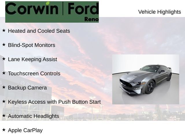 Certified 2022 Ford Mustang GT Premium w/ Black Accent Package RWD image 7