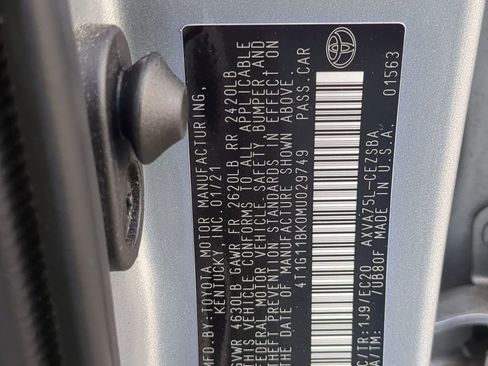 Used 2021 Toyota Camry SE image 22