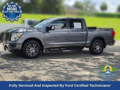 Used 2021 Nissan Titan SV w/ SV Convenience Package AWD/4WD image 1