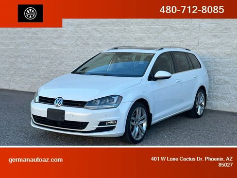 Used 2015 Volkswagen Golf TDI SEL w/ Lighting Package (SEL) image 1