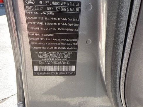 Used 2012 Land Rover LR4 HSE AWD/4WD image 46