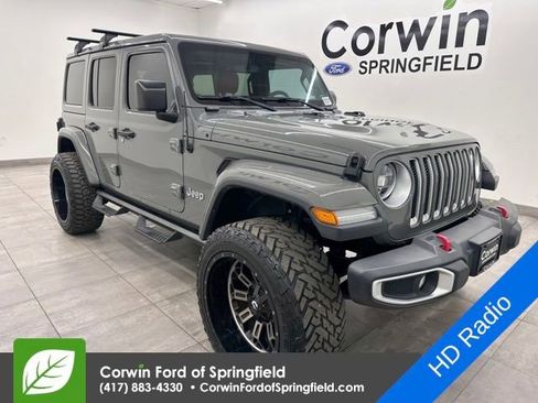 Used 2019 Jeep Wrangler Unlimited Sahara w/ Uconnect 4C Nav & Sound Group image 6
