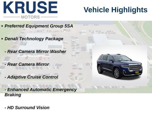 Used 2023 GMC Acadia Denali w/ Denali Technology Package AWD/4WD image 10