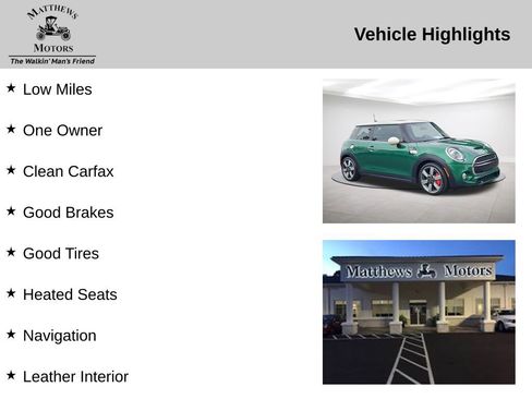 Used 2019 MINI Cooper S FWD image 14