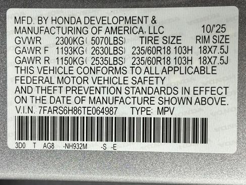 New 2026 Honda CR-V Sport-L image 20