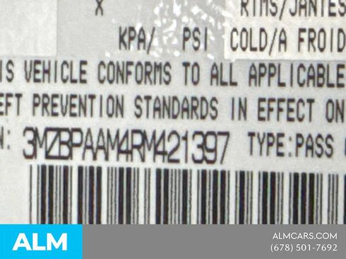 Certified 2024 MAZDA MAZDA3 s FWD image 33
