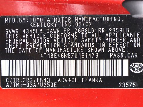 Used 2007 Toyota Camry LE image 33