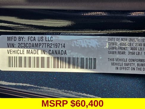 New 2026 Dodge Charger Scat Pack w/ Blacktop Package AWD/4WD image 45