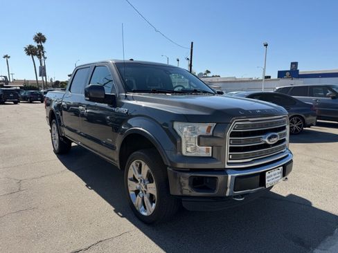 Used 2016 Ford F150 Limited w/ Trailer Tow Package AWD/4WD image 3