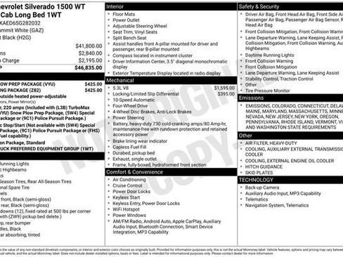 New 2025 Chevrolet Silverado 1500 W/T w/ Trailering Package image 13