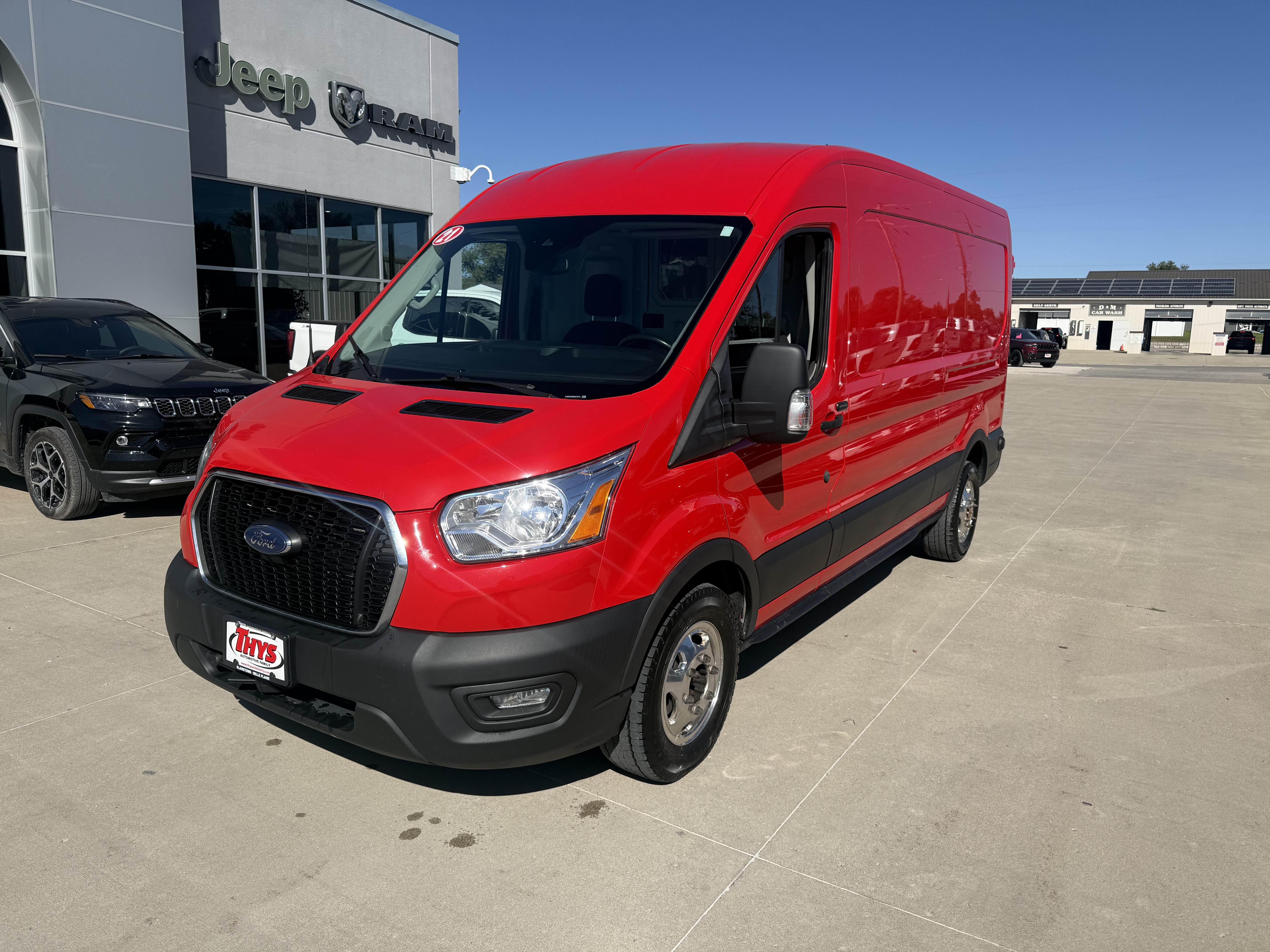Used 2021 Ford Transit 250 Medium Roof AWD w/ Interior Upgrade Package image 28