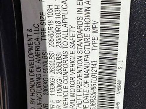 New 2026 Honda CR-V Sport-L image 17