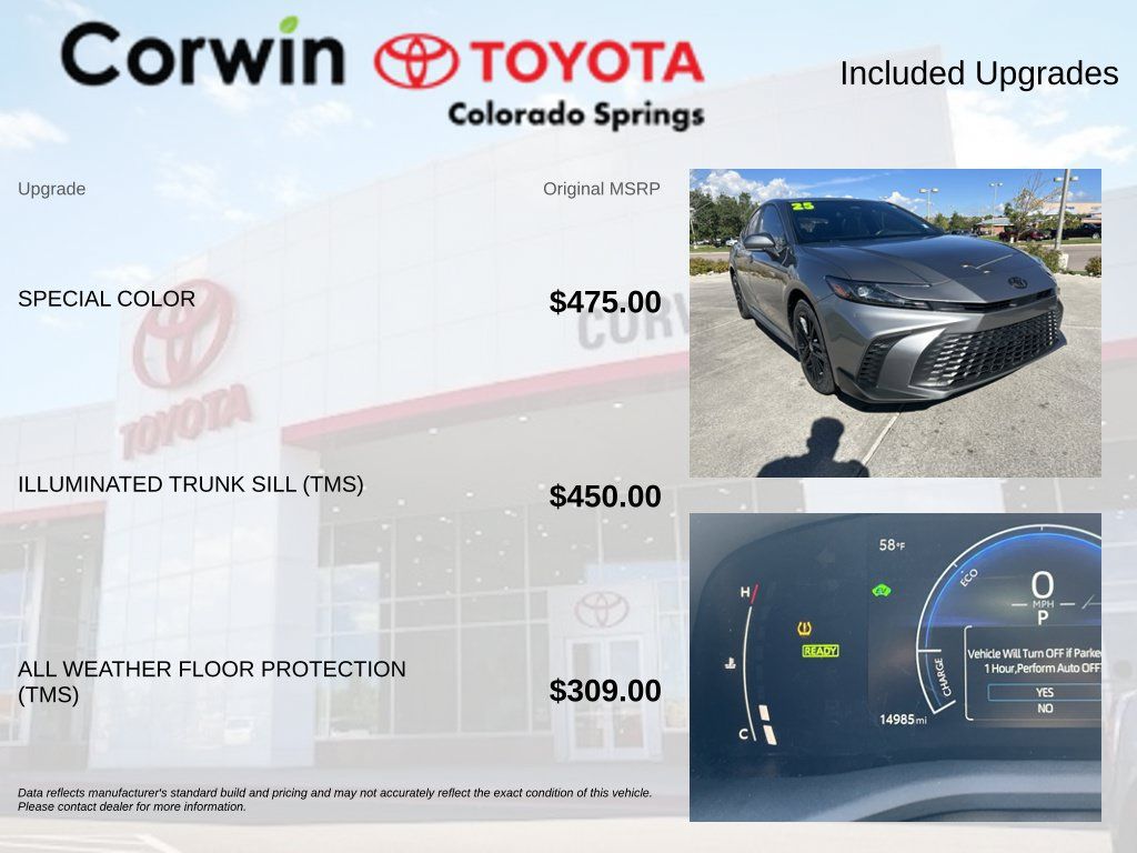 Used 2025 Toyota Camry SE AWD/4WD image 4