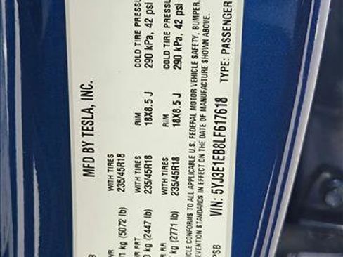 Used 2020 Tesla Model 3 Long Range image 15