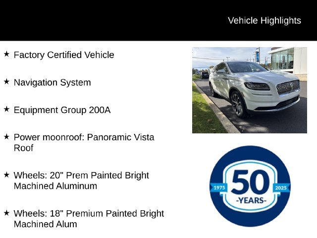 Certified 2023 Lincoln Nautilus Reserve AWD/4WD image 8