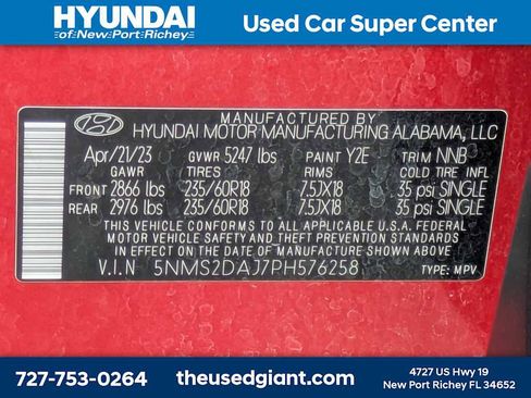Used 2023 Hyundai Santa Fe SEL AWD/4WD image 41