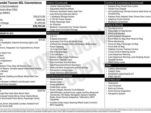 Certified 2025 Hyundai Tucson SEL image 30