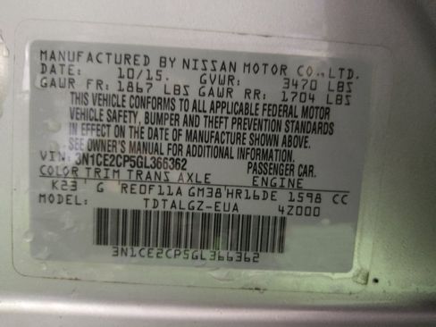 Used 2016 Nissan Versa Note SR w/ SR Tech Package image 33