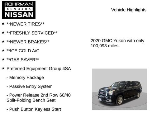 Used 2020 GMC Yukon SLT AWD/4WD image 7