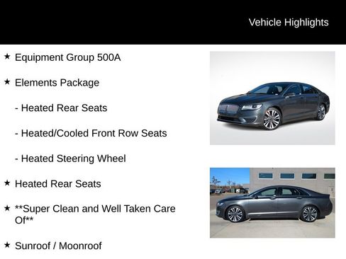 Used 2020 Lincoln MKZ Reserve w/ Elements Package image 6