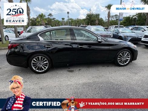 Used 2023 INFINITI Q50 Luxe w/ Cargo Package RWD image 8