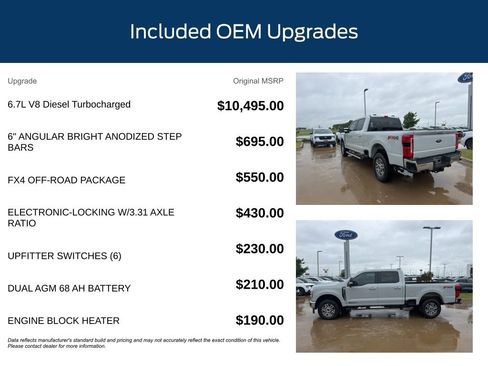 Used 2025 Ford F250 Lariat w/ FX4 Off-Road Package image 11