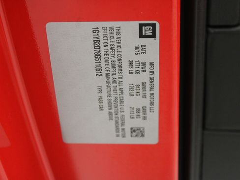 Used 2016 Chevrolet Corvette 1LT w/ Battery Protection Package image 36