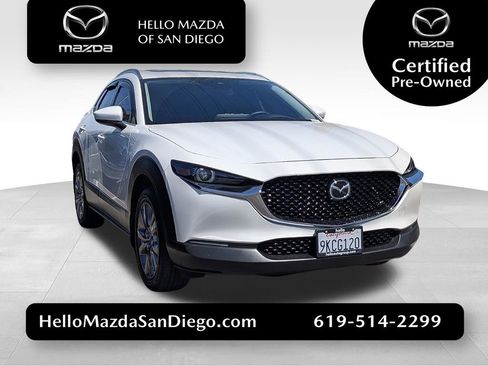 Used 2021 MAZDA CX-30 AWD 2.5 S w/ Premium Package image 1
