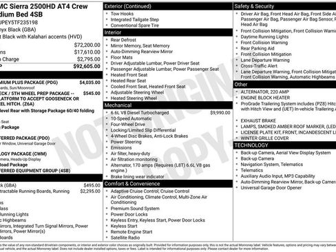 New 2026 GMC Sierra 2500 AT4 w/ AT4 Premium Plus Package AWD/4WD image 6