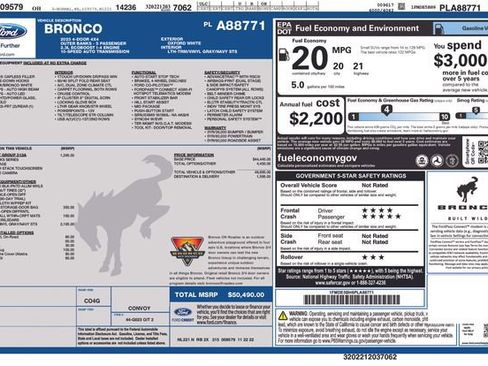 Certified 2023 Ford Bronco Outer Banks image 33