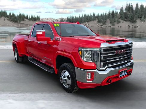 Used 2021 GMC Sierra 3500 SLT w/ SLT Convenience Package image 1
