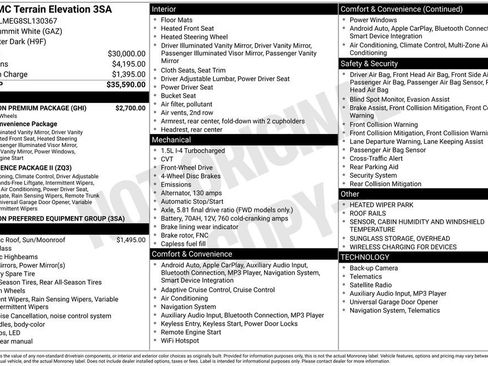 Used 2025 GMC Terrain Elevation w/ Elevation Premium Package image 2