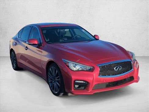 Used 2017 INFINITI Q50 Red Sport 400 AWD/4WD image 3
