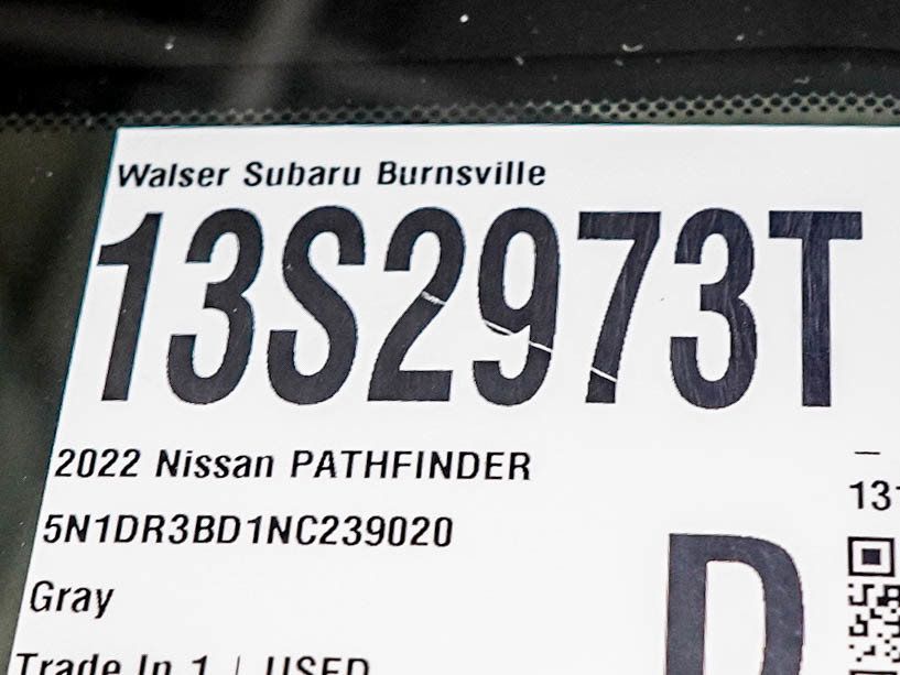 Used 2022 Nissan Pathfinder SV w/ SV Premium Package AWD/4WD image 31