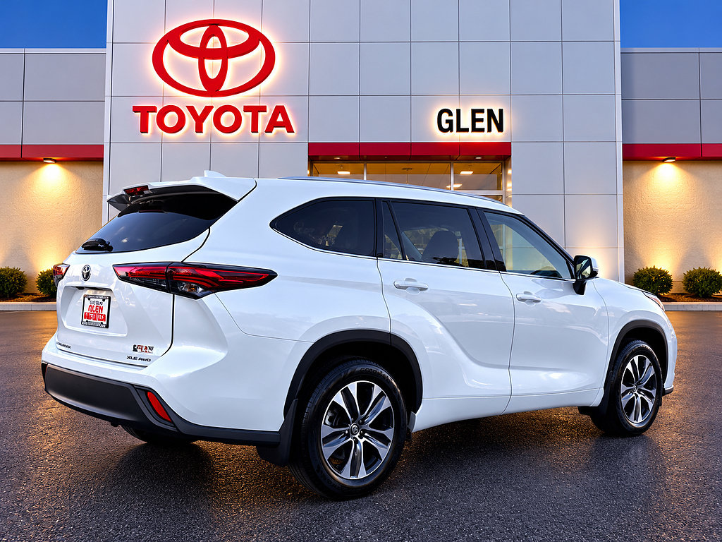 Used 2022 Toyota Highlander XLE AWD/4WD image 7