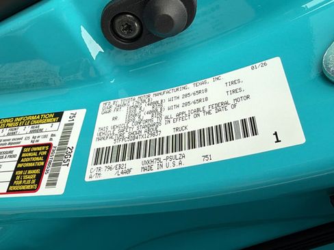 New 2026 Toyota Tundra TRD Pro image 30