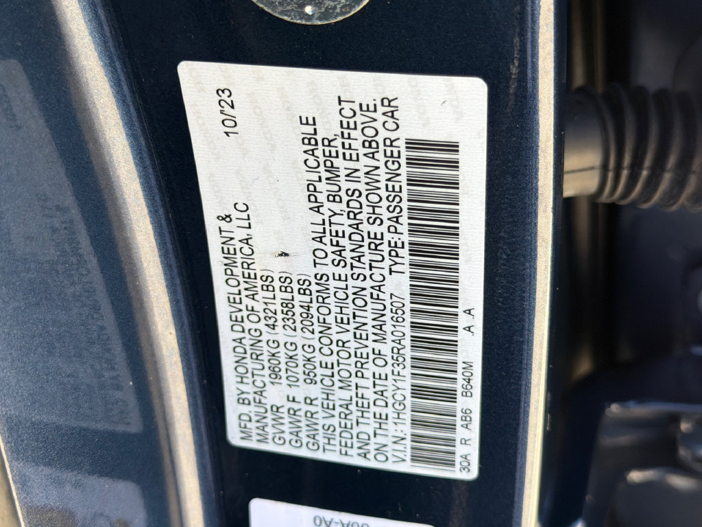 Used 2024 Honda Accord EX image 33