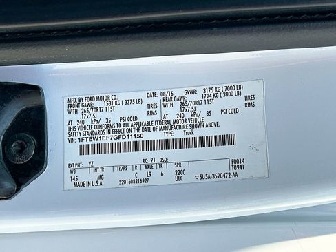 Used 2016 Ford F150 XLT w/ Equipment Group 301A Mid AWD/4WD image 26