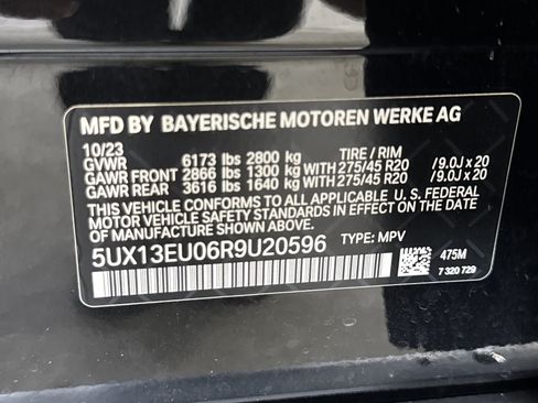 Used 2024 BMW X5 sDrive40i w/ Parking Assistance Package RWD image 38