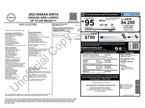 Used 2023 Nissan Ariya AWD image 2