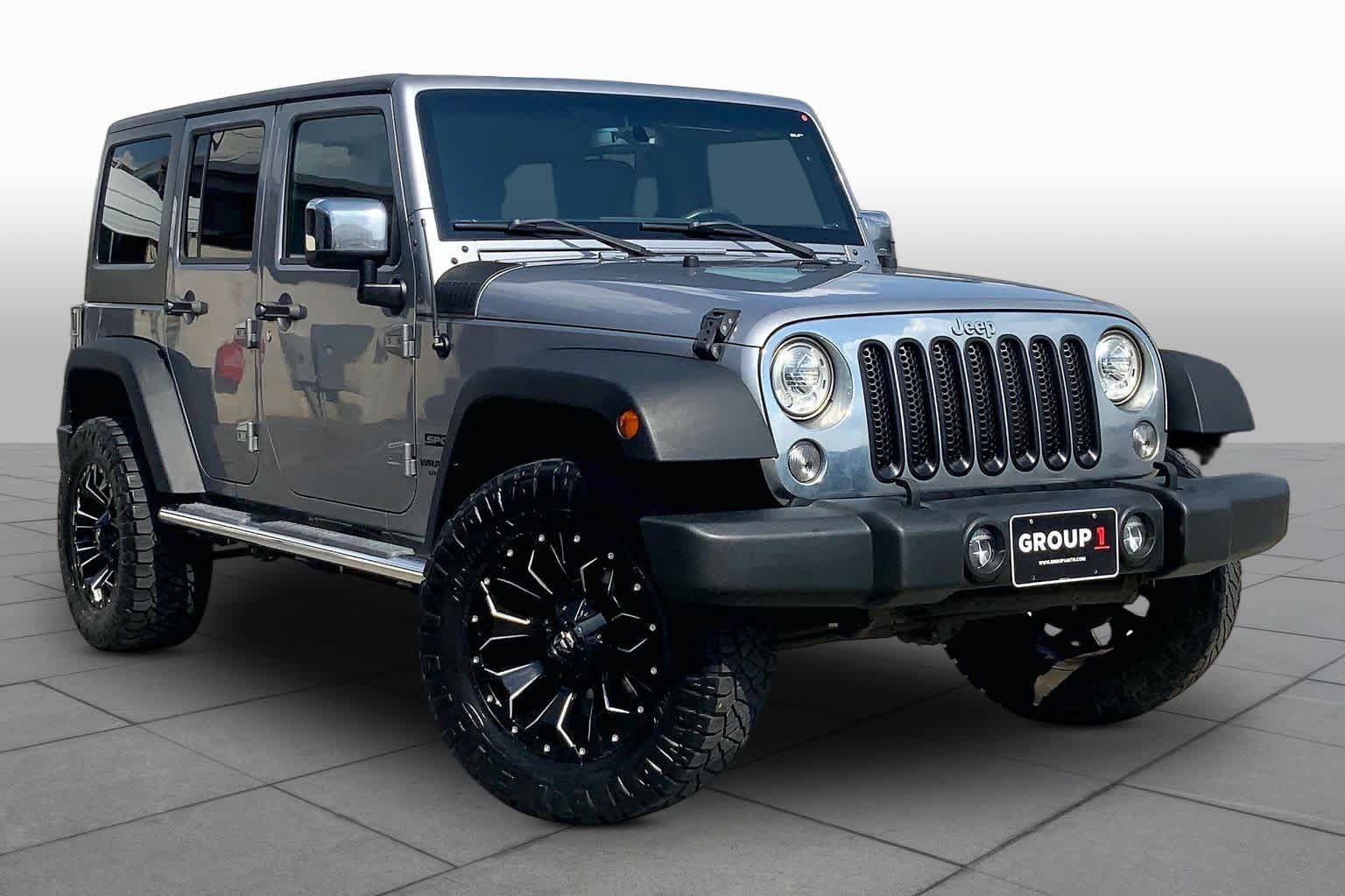Used 2017 Jeep Wrangler Unlimited Sport w/ Quick Order Package 24S AWD/4WD image 3