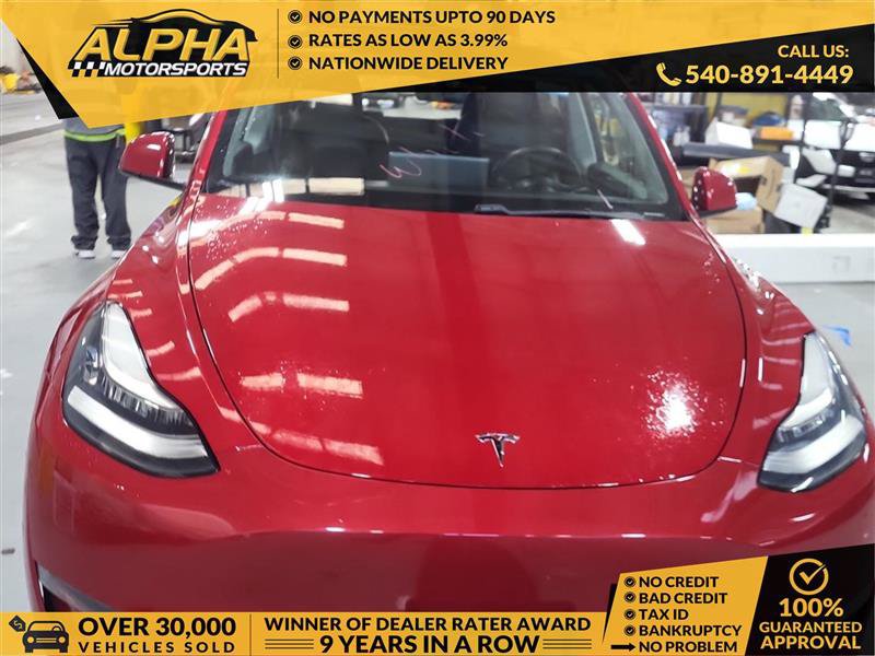 Used 2020 Tesla Model Y Long Range AWD/4WD image 1