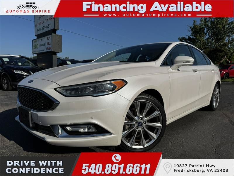 Used 2017 Ford Fusion Platinum AWD/4WD image 1
