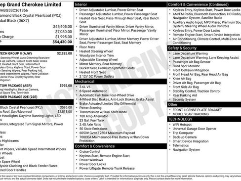 New 2025 Jeep Grand Cherokee Limited w/ Luxury Tech Group II image 6